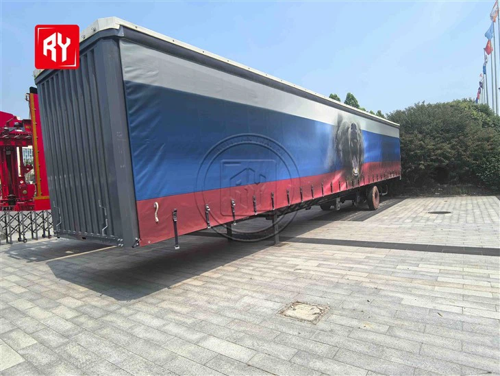 40 Tons Curtain Sider factory