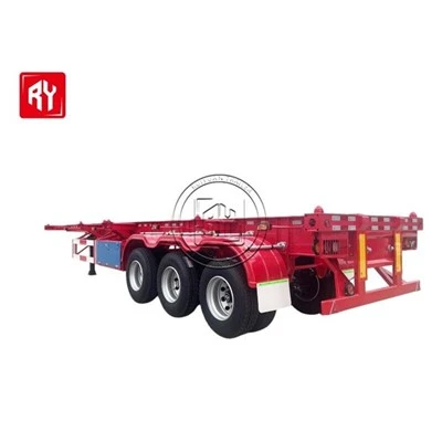 2 qag 40ft thawv chassis trailer